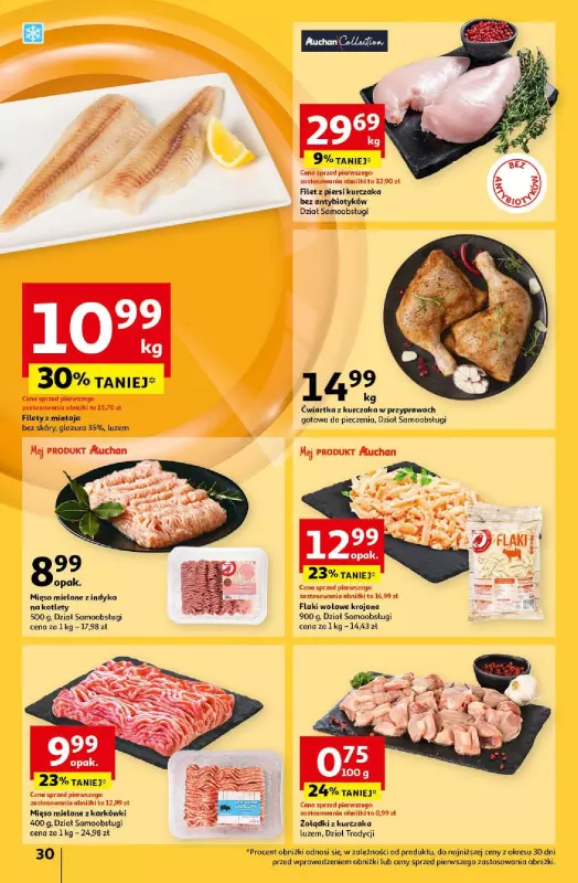 Auchan - gazetka promocyjna Gazetka Pewność Niskich Cen Hipermarket Auchan  do środy 30.10 - strona 32