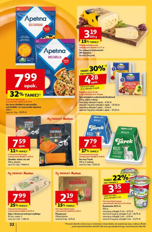 Auchan - gazetka promocyjna Gazetka Pewność Niskich Cen Hipermarket Auchan  do środy 30.10 - strona 34