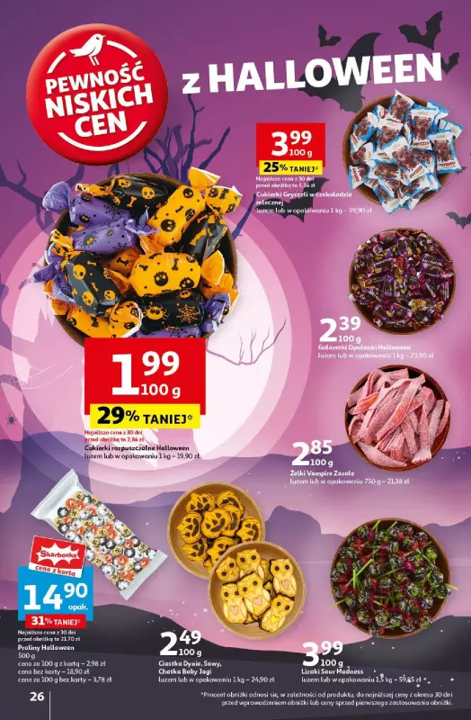 Auchan - gazetka promocyjna Gazetka Pewność Niskich Cen Hipermarket Auchan od czwartku 24.10 do środy 30.10 - strona 28