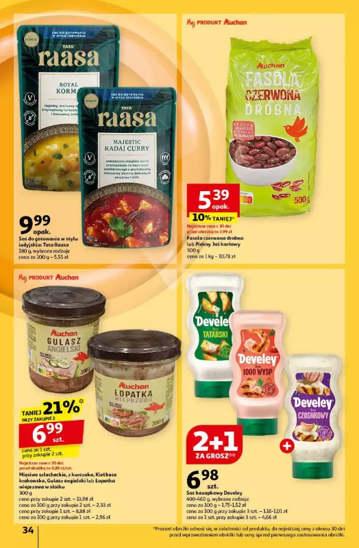 Auchan - gazetka promocyjna Gazetka Pewność Niskich Cen Hipermarket Auchan od czwartku 24.10 do środy 30.10 - strona 36