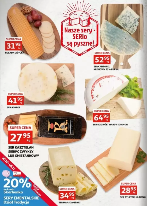 Auchan - gazetka promocyjna Gazetka Zielona Góra I Smaki pełne świeżości od środy 30.10 do wtorku 05.11 - strona 8