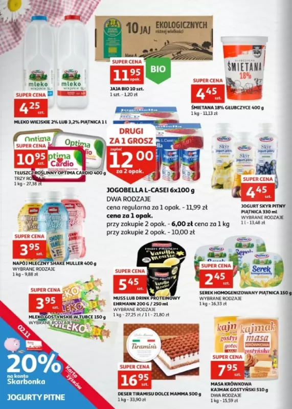 Auchan - gazetka promocyjna Gazetka Zielona Góra I Smaki pełne świeżości od środy 30.10 do wtorku 05.11 - strona 10