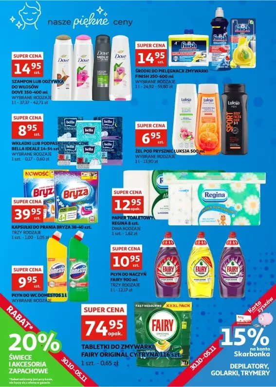 Auchan - gazetka promocyjna Gazetka Racibórz I Smaki pełne świeżości od środy 30.10 do wtorku 05.11 - strona 15