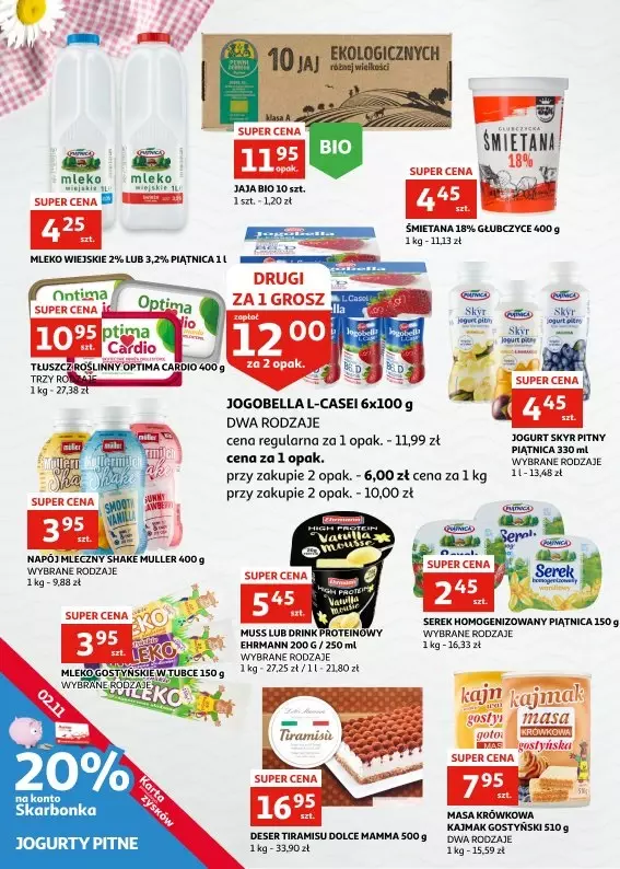 Auchan - gazetka promocyjna Gazetka Racibórz I Smaki pełne świeżości od środy 30.10 do wtorku 05.11 - strona 10