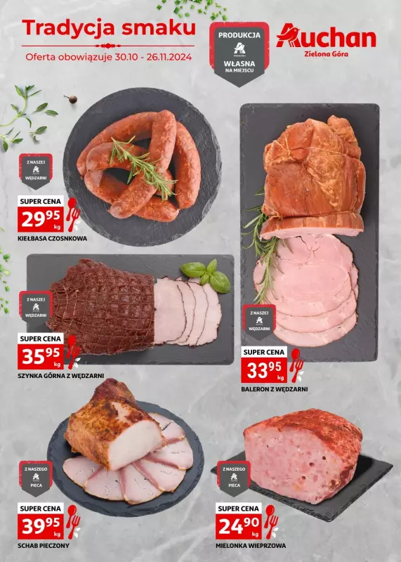 Auchan - gazetka promocyjna Bistro Zielona Góra I Pasja smaku w każdym daniu od środy 30.10 do wtorku 26.11 - strona 2