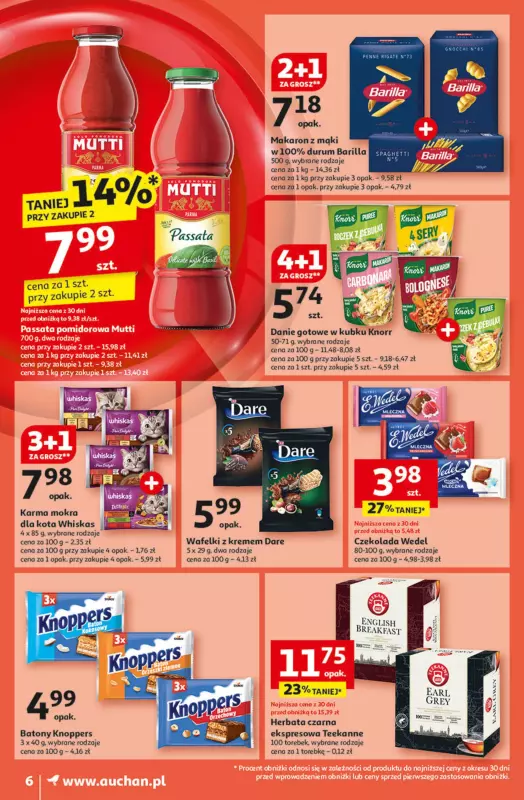 Auchan - gazetka promocyjna Gazetka Pewność Niskich Cen Moje Auchan  do środy 06.11 - strona 8