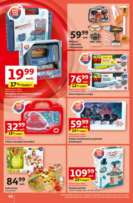 Auchan - gazetka promocyjna Gazetka Pewność Niskich Cen Hipermarket Auchan  do środy 06.11 - strona 56