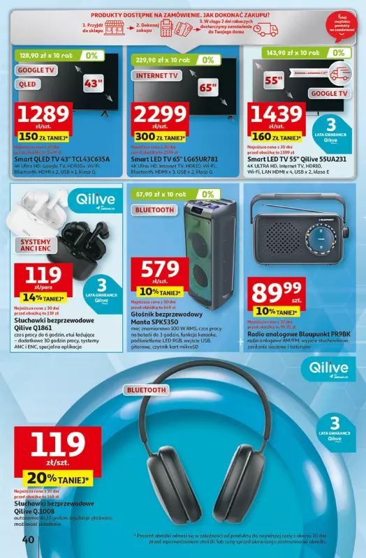 Auchan - gazetka promocyjna Gazetka Pewność Niskich Cen Hipermarket Auchan  do środy 06.11 - strona 48