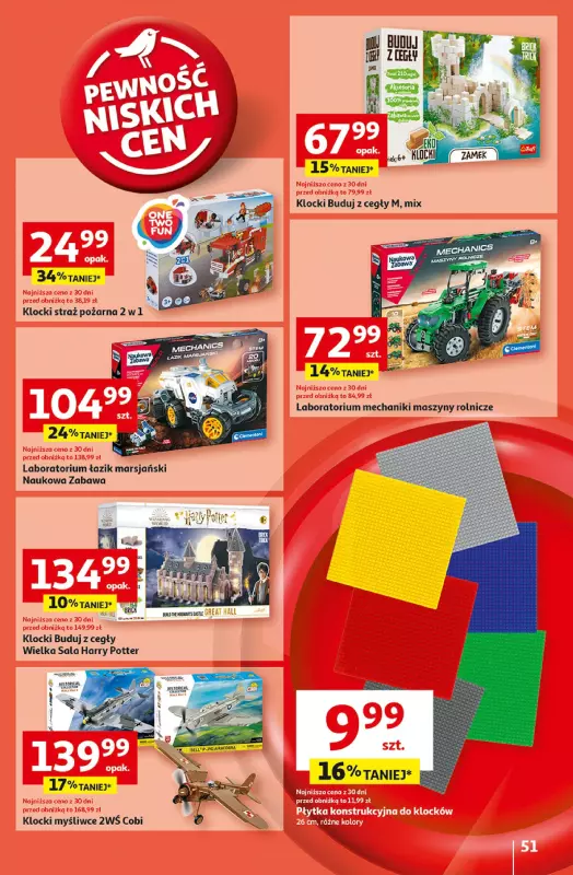 Auchan - gazetka promocyjna Gazetka Pewność Niskich Cen Hipermarket Auchan  do środy 06.11 - strona 59