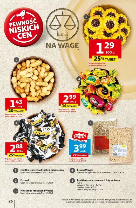 Auchan - gazetka promocyjna Gazetka Pewność Niskich Cen Hipermarket Auchan  do środy 06.11 - strona 28