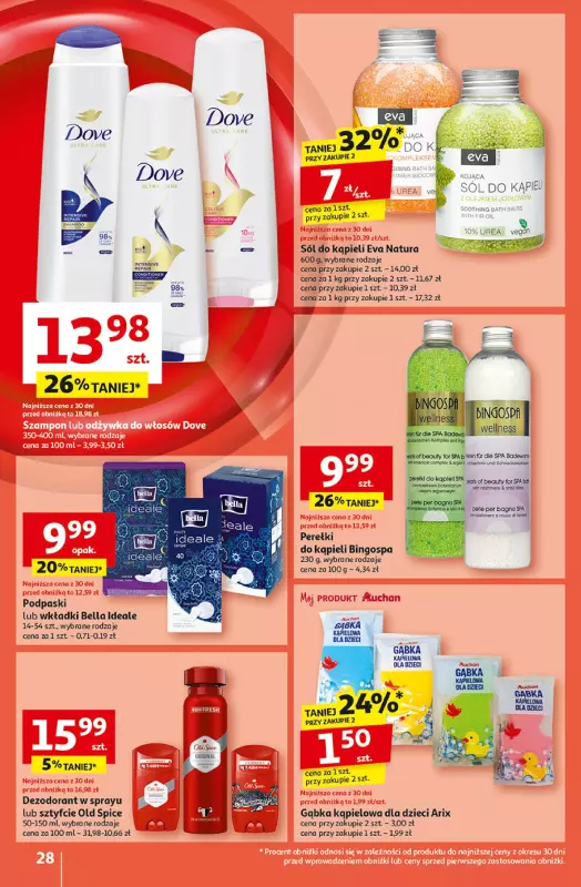 Auchan - gazetka promocyjna Gazetka Pewność Niskich Cen Hipermarket Auchan  do środy 06.11 - strona 30