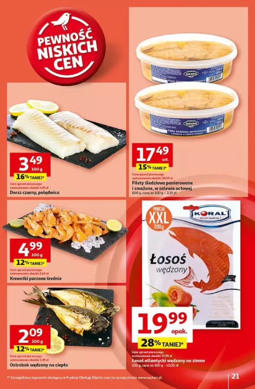 Auchan - gazetka promocyjna Gazetka Pewność Niskich Cen Hipermarket Auchan  do środy 06.11 - strona 23