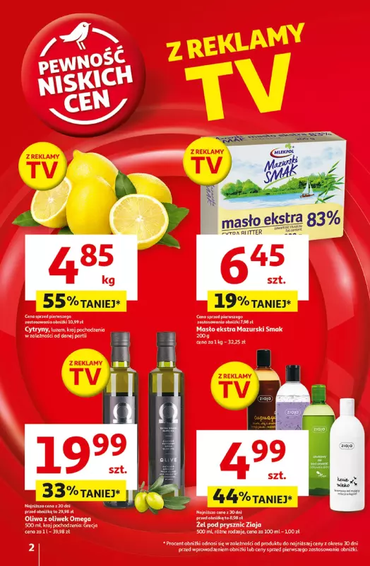 Auchan - gazetka promocyjna Gazetka Pewność Niskich Cen Hipermarket Auchan  do środy 06.11 - strona 2