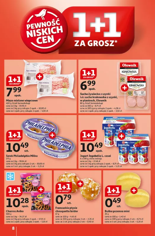 Auchan - gazetka promocyjna Gazetka Pewność Niskich Cen Hipermarket Auchan  do środy 06.11 - strona 8