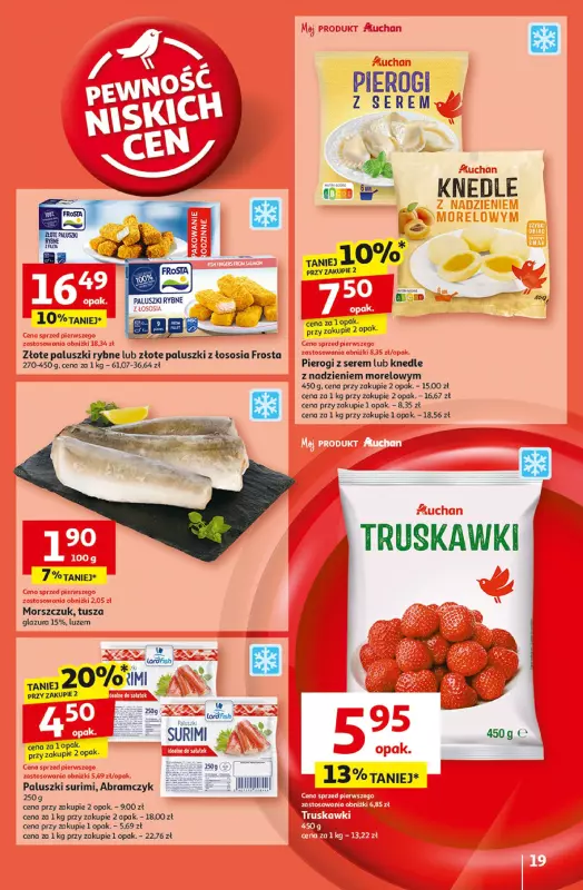 Auchan - gazetka promocyjna Gazetka Pewność Niskich Cen Hipermarket Auchan  do środy 06.11 - strona 21