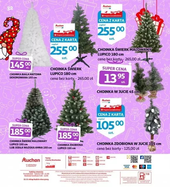 Auchan - gazetka promocyjna Gazetka Racibórz | Zabawki i dekoracje od środy 06.11 do wtorku 26.11 - strona 32