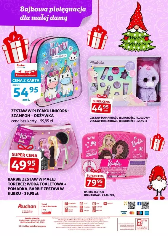 Auchan - gazetka promocyjna Katalog Słodycze i kosmetyki | Racibórz od środy 06.11 do wtorku 26.11 - strona 10