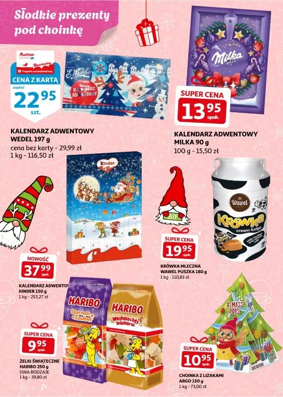 Auchan - gazetka promocyjna Katalog Słodycze i kosmetyki | Racibórz od środy 06.11 do wtorku 26.11 - strona 2