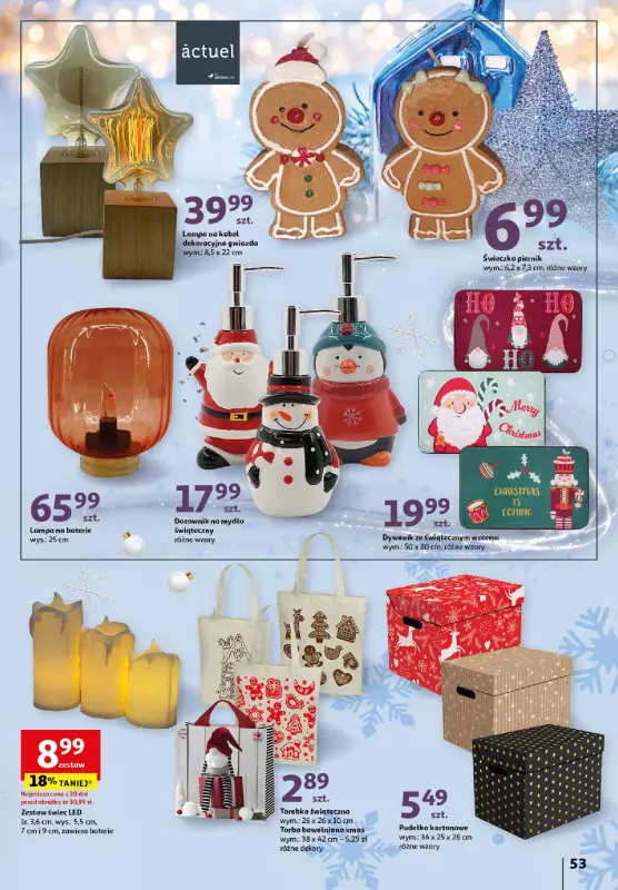 Auchan - gazetka promocyjna Katalog Zabawki Zaczarowane Święta Hipermarket Auchan  do środy 27.11 - strona 53