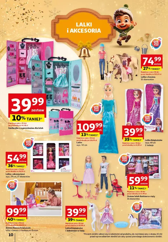 Auchan - gazetka promocyjna Katalog Zabawki Zaczarowane Święta Hipermarket Auchan  do środy 27.11 - strona 10