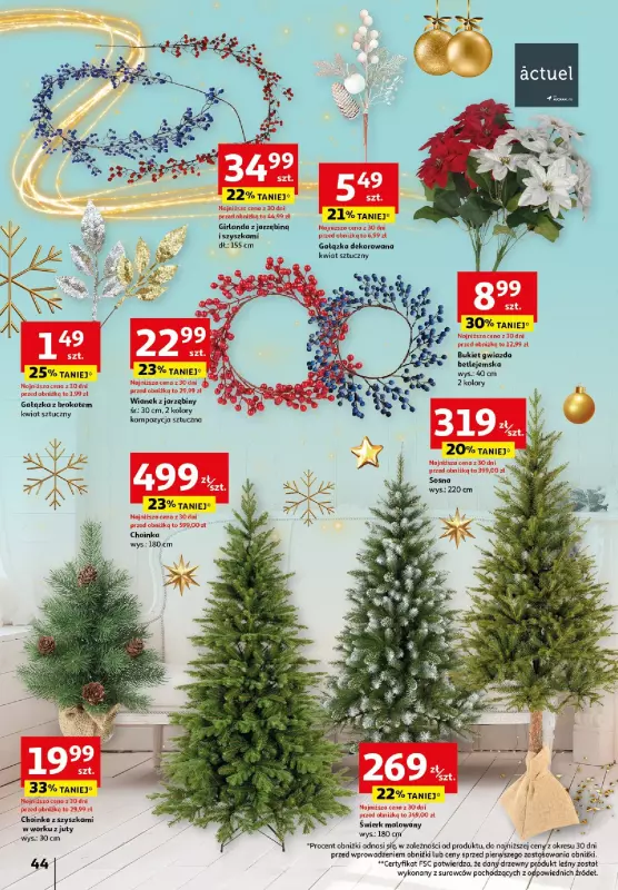 Auchan - gazetka promocyjna Katalog Zabawki Zaczarowane Święta Hipermarket Auchan  do środy 27.11 - strona 44