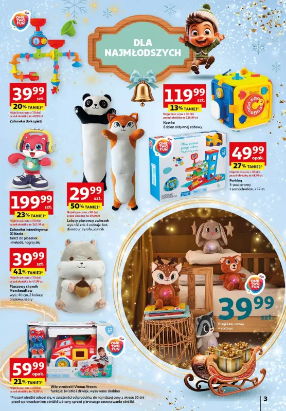 Auchan - gazetka promocyjna Katalog Zabawki Zaczarowane Święta Hipermarket Auchan  do środy 27.11 - strona 3