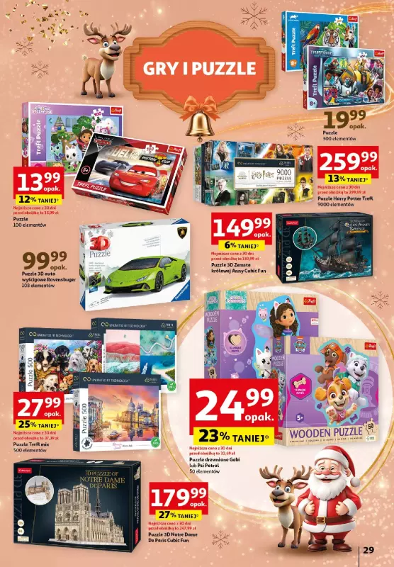 Auchan - gazetka promocyjna Katalog Zabawki Zaczarowane Święta Hipermarket Auchan  do środy 27.11 - strona 29