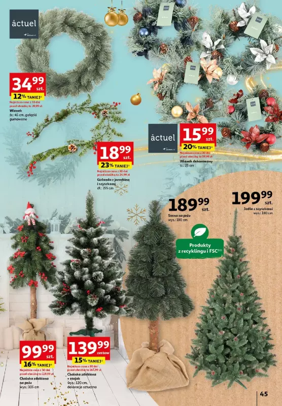 Auchan - gazetka promocyjna Katalog Zabawki Zaczarowane Święta Hipermarket Auchan  do środy 27.11 - strona 45