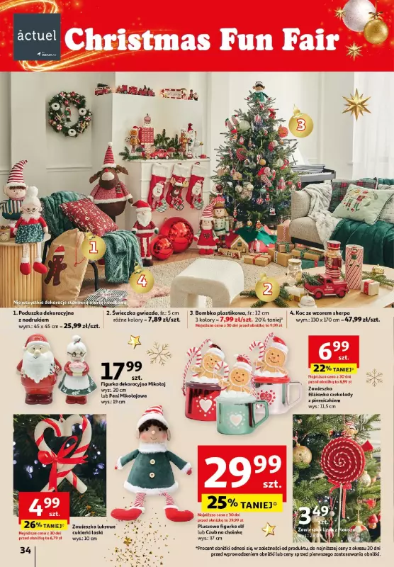 Auchan - gazetka promocyjna Katalog Zabawki Zaczarowane Święta Hipermarket Auchan od czwartku 07.11 do środy 27.11 - strona 34