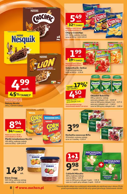 Auchan - gazetka promocyjna Gazetka Pewność Niskich Cen Supermarket Auchan  do środy 13.11 - strona 10