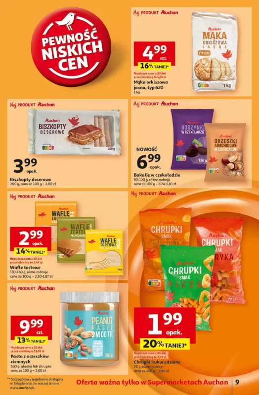 Auchan - gazetka promocyjna Gazetka Pewność Niskich Cen Supermarket Auchan od czwartku 07.11 do środy 13.11 - strona 11