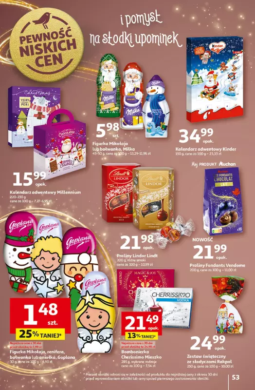 Auchan - gazetka promocyjna Gazetka Pewność Niskich Cen Hipermarket Auchan  do środy 13.11 - strona 60