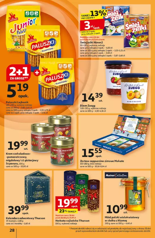 Auchan - gazetka promocyjna Gazetka Pewność Niskich Cen Hipermarket Auchan  do środy 13.11 - strona 30