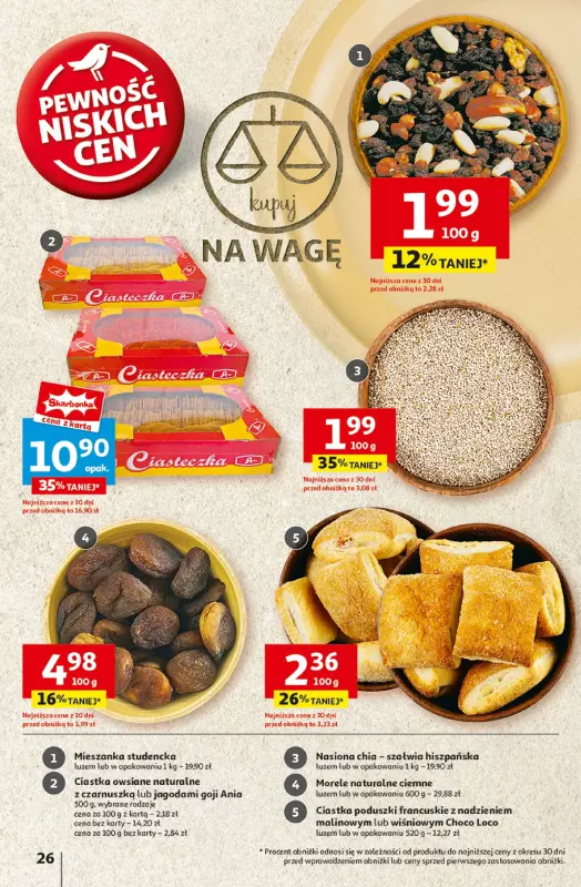 Auchan - gazetka promocyjna Gazetka Pewność Niskich Cen Hipermarket Auchan od czwartku 07.11 do środy 13.11 - strona 28