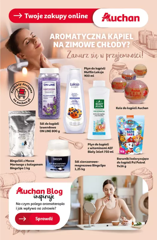 Auchan - gazetka promocyjna Gazetka Pewność Niskich Cen Hipermarket Auchan od czwartku 07.11 do środy 13.11 - strona 45