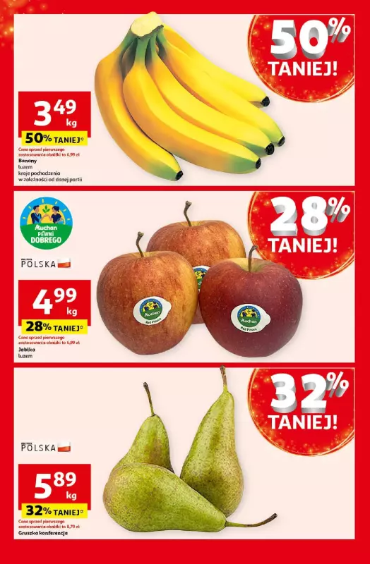 Auchan - gazetka promocyjna Gazetka Pewność Niskich Cen Supermarket Auchan  do środy 20.11 - strona 7