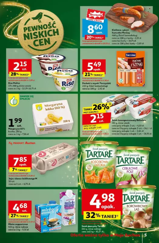 Auchan - gazetka promocyjna Gazetka Pewność Niskich Cen Moje Auchan  do środy 20.11 - strona 7