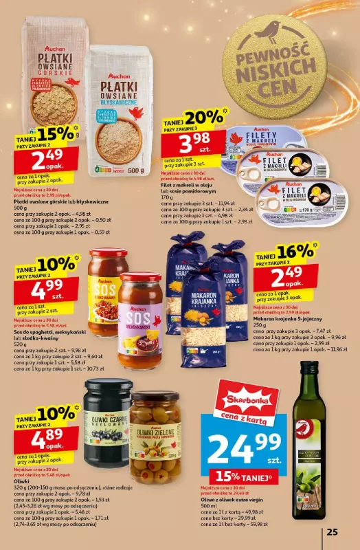 Auchan - gazetka promocyjna Gazetka Pewność Niskich Cen Hipermarket Auchan  do środy 20.11 - strona 27