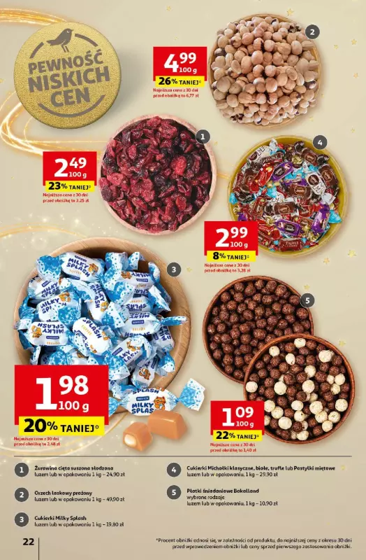 Auchan - gazetka promocyjna Gazetka Pewność Niskich Cen Hipermarket Auchan  do środy 20.11 - strona 24