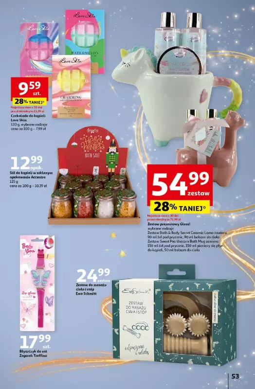 Auchan - gazetka promocyjna Gazetka Pewność Niskich Cen Hipermarket Auchan  do środy 20.11 - strona 59