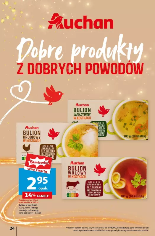 Auchan - gazetka promocyjna Gazetka Pewność Niskich Cen Hipermarket Auchan  do środy 20.11 - strona 26