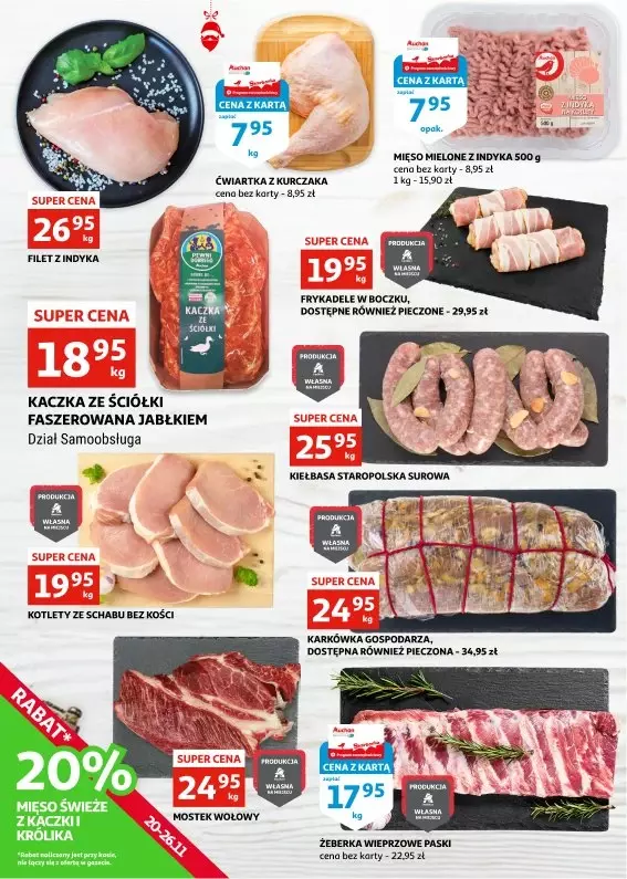 Auchan - gazetka promocyjna Gazetka Racibórz od środy 20.11 do wtorku 26.11 - strona 4