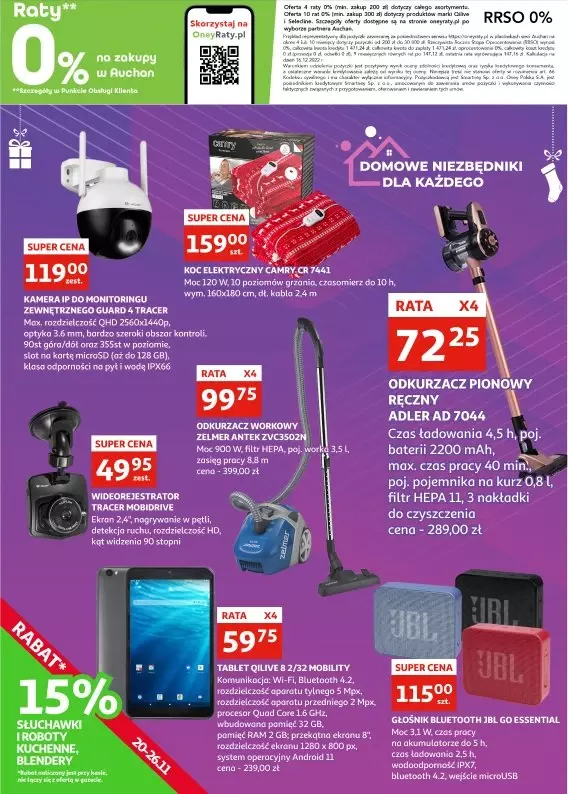 Auchan - gazetka promocyjna Gazetka Racibórz od środy 20.11 do wtorku 26.11 - strona 25