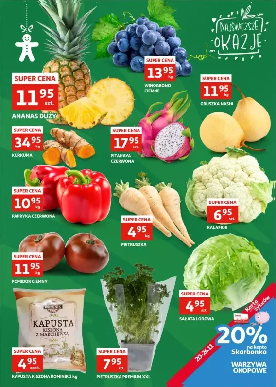 Auchan - gazetka promocyjna Gazetka Racibórz od środy 20.11 do wtorku 26.11 - strona 7