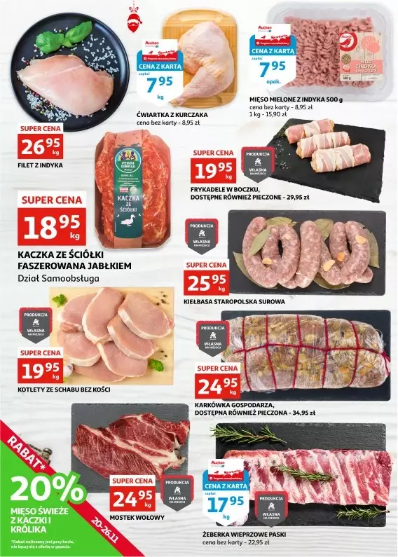 Auchan - gazetka promocyjna Gazetka Zielona Góra od środy 20.11 do wtorku 26.11 - strona 4