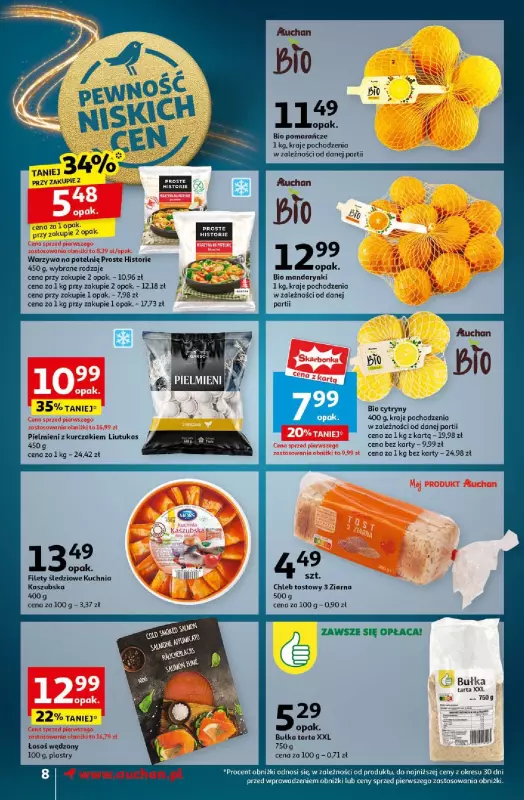 Auchan - gazetka promocyjna Pewność Niskich Cen Supermarket  do środy 27.11 - strona 10