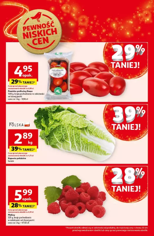 Auchan - gazetka promocyjna Pewność Niskich Cen Supermarket  do środy 27.11 - strona 4