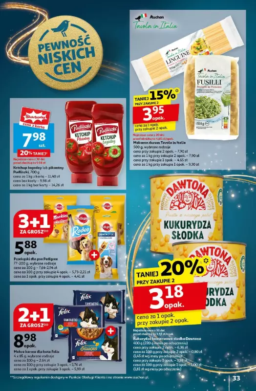 Auchan - gazetka promocyjna Pewność Niskich Cen Hipermarket  do środy 27.11 - strona 35