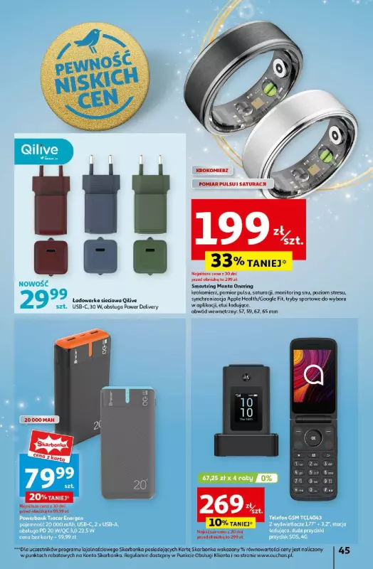 Auchan - gazetka promocyjna Pewność Niskich Cen Hipermarket  do środy 27.11 - strona 51