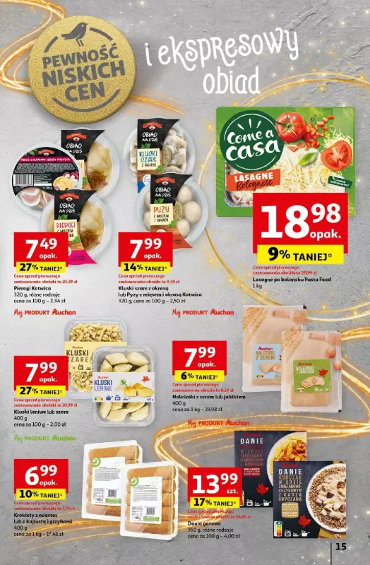 Auchan - gazetka promocyjna Pewność Niskich Cen Hipermarket  do środy 27.11 - strona 17